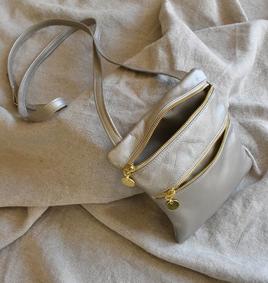 Genuine leather Mini Crossbody Sling Bag Made in South Africa