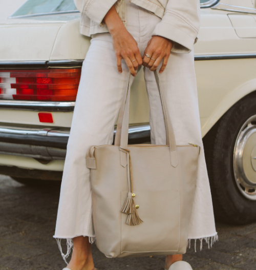Geniune Leather Perfect Holdall Tote Handmade in South Africa with Personalisation