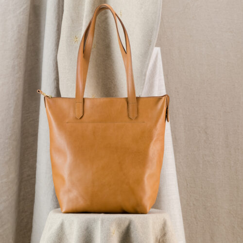 Genuine Leather Handbag made in South Africa by Journey Leather. Available with personalisation.