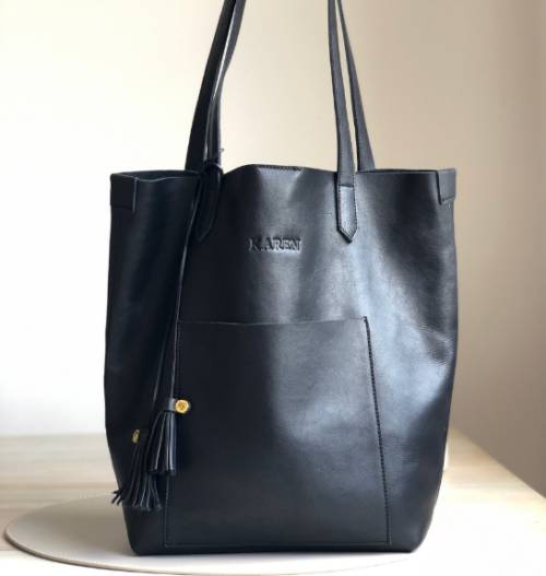 Journey Leather Genuine Leather Perfect Holdall tote with personalisation handcrafted in South Africa special occassion gift 163