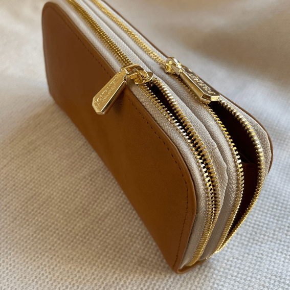 Monogrammed/personalised leather ladies wallets-Journey Leather